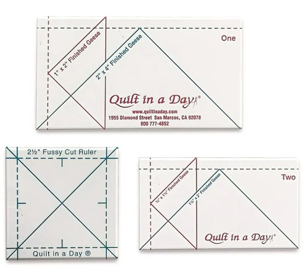 Mini Geese Ruler Set by Quilt in a Day