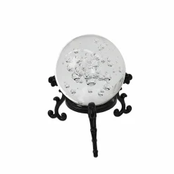 Mini Glass Crystal Ball with Metal Base by Ashland®
