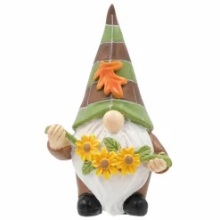 Mini Gnome with Sunflower Garland by Ashland®