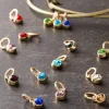 Mini Gold-Colored Crystal Charm Set by Bead Landing™
