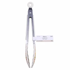Mini Green & Orange Plaid Tongs by Makery™