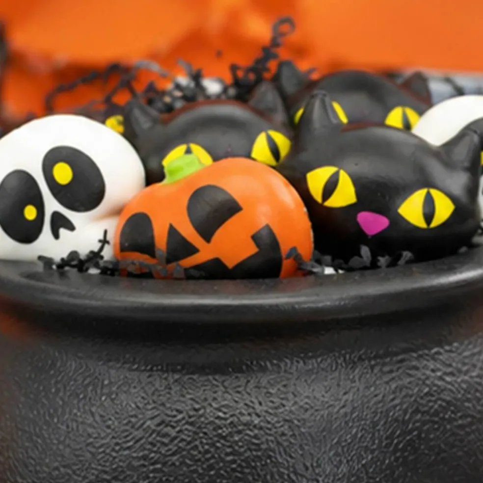 Mini Halloween Character Stress Toys 18 Piece Squishy Foam Toys