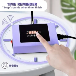 Mini Hat Heat Press Machine – Portable Cap Press with Curved 5.4