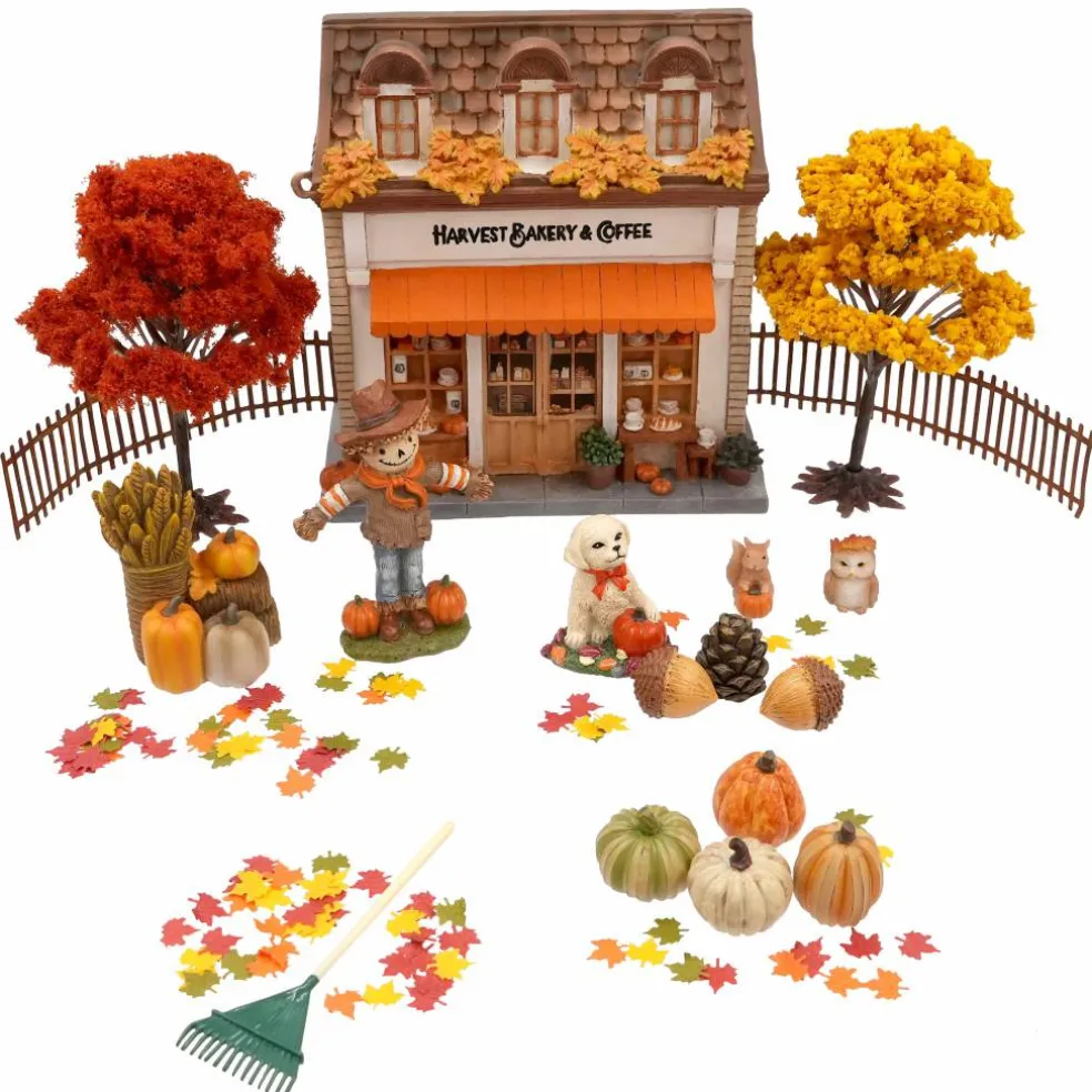 Mini Hay & Pumpkins by Ashland®
