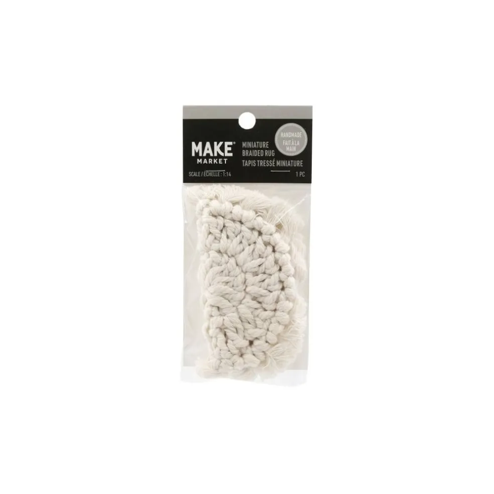 Mini Ivory Braided Rug by Make Market®