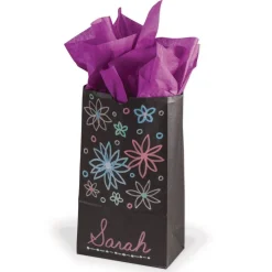 Mini Kraft Bag, Assorted Bright Colors, 4-1/8