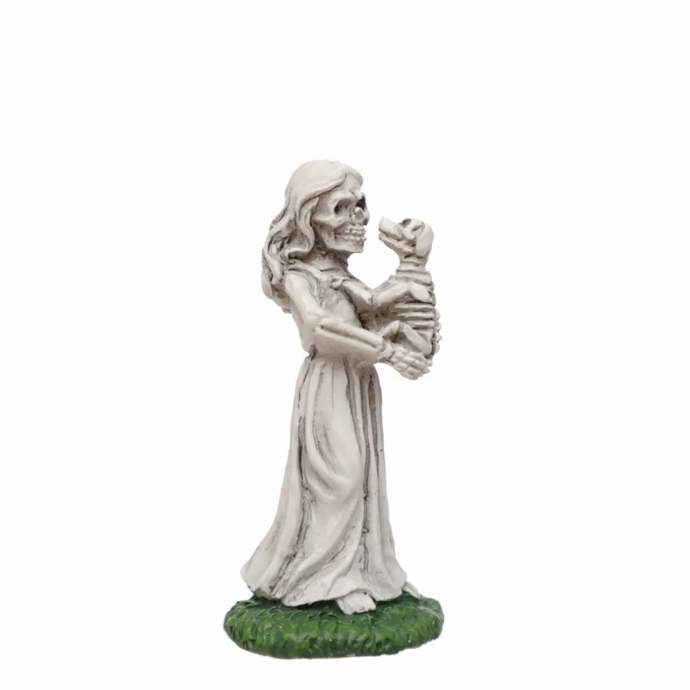Mini Lady Skeleton with Dog by Ashland®