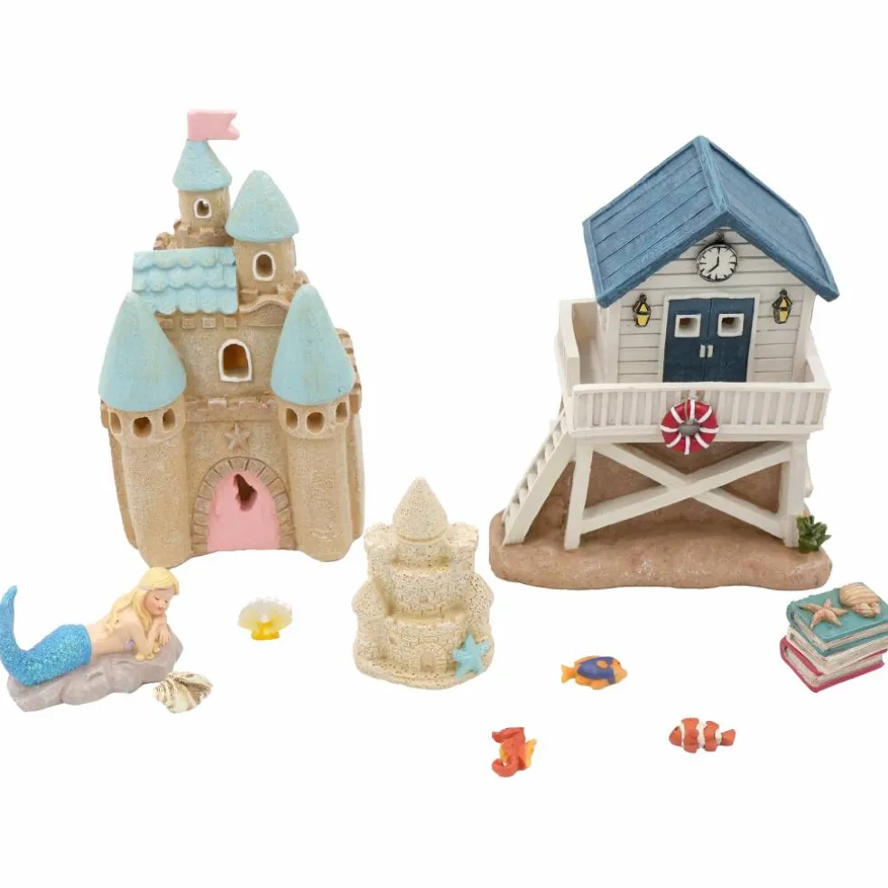 Mini LED Sandcastle Decoration by Ashland®