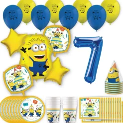 Minions Birthday Party Kit with Number