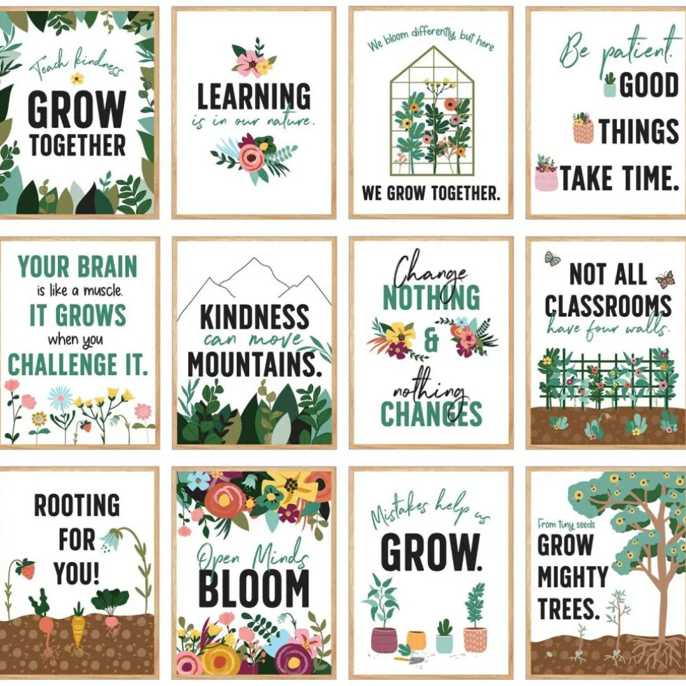 Mini Posters: Grow Together Poster Set