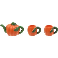 Mini Pumpkin Teapot & Cups by Ashland®