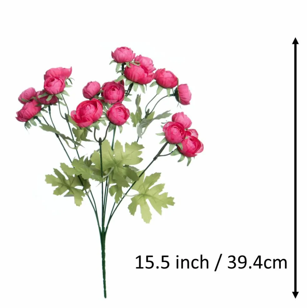 15.5" Mini Ranunculus Bush by Ashland®