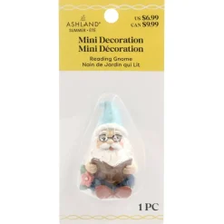 Mini Reading Gnome Decoration by Ashland®