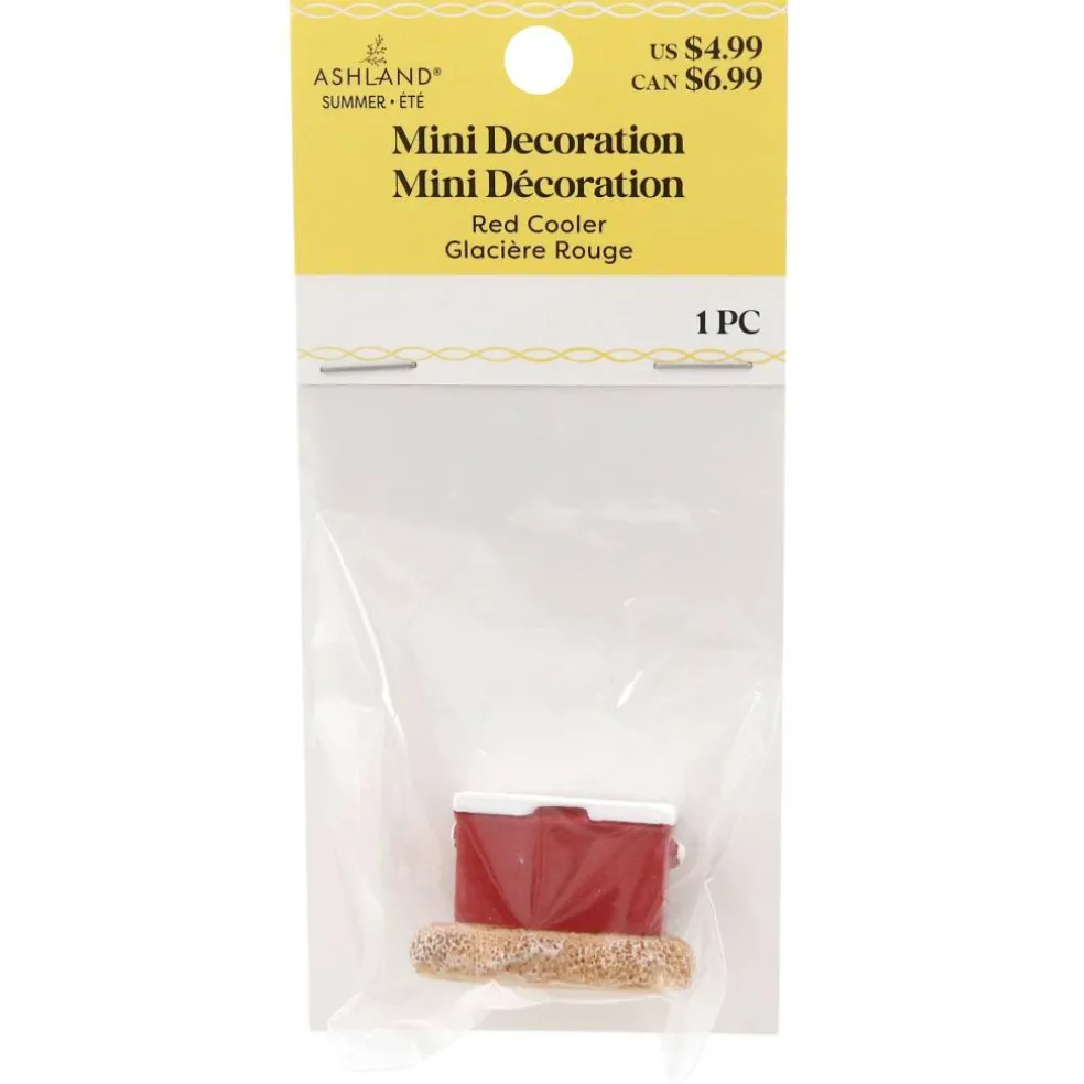 Mini Red Cooler Decoration by Ashland®