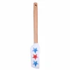 Mini Red, White & Blue Stars Silicone Jar Spatula by Makery™