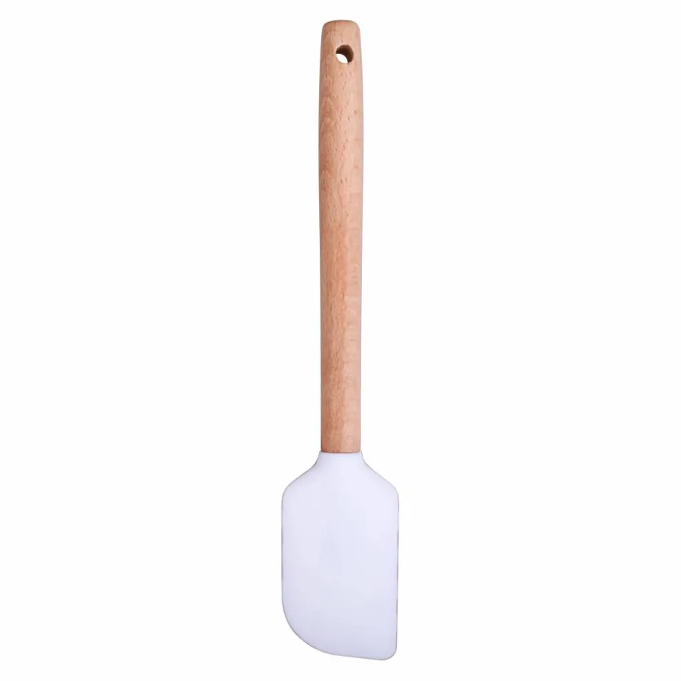 Mini Red & White Stripes Silicone Spatula by Makery™