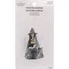 Mini Sitting Witch with Green Orb by Ashland®