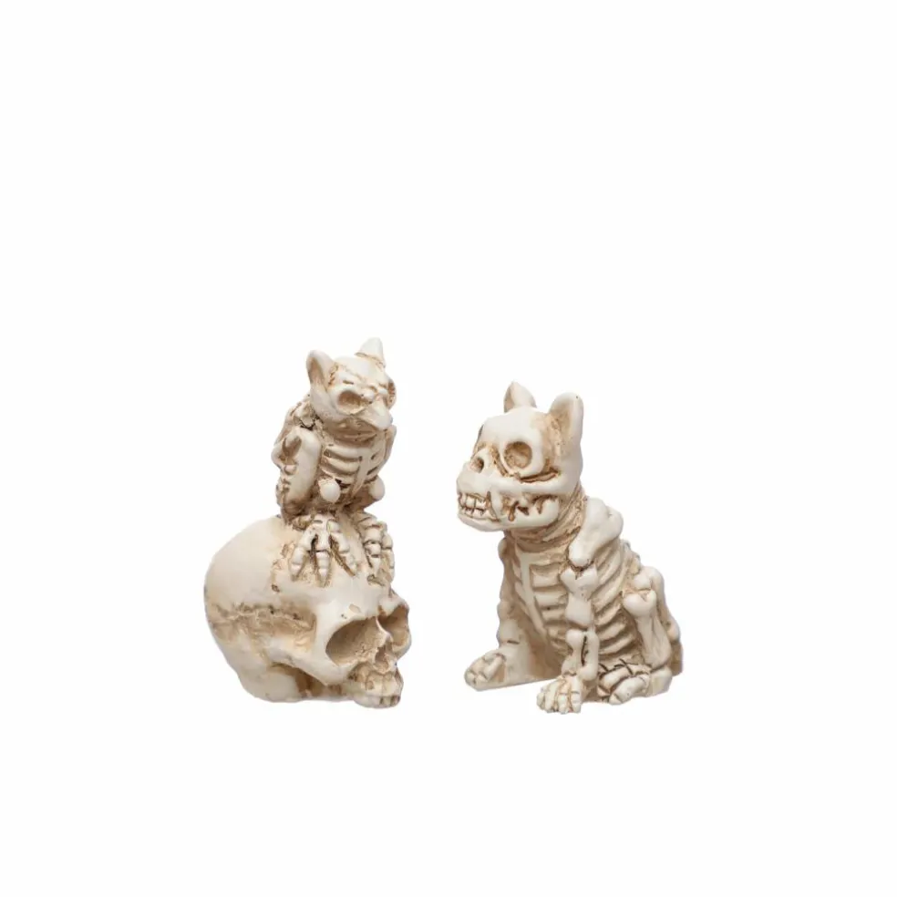 Mini Skeleton Dog & Bird by Ashland®