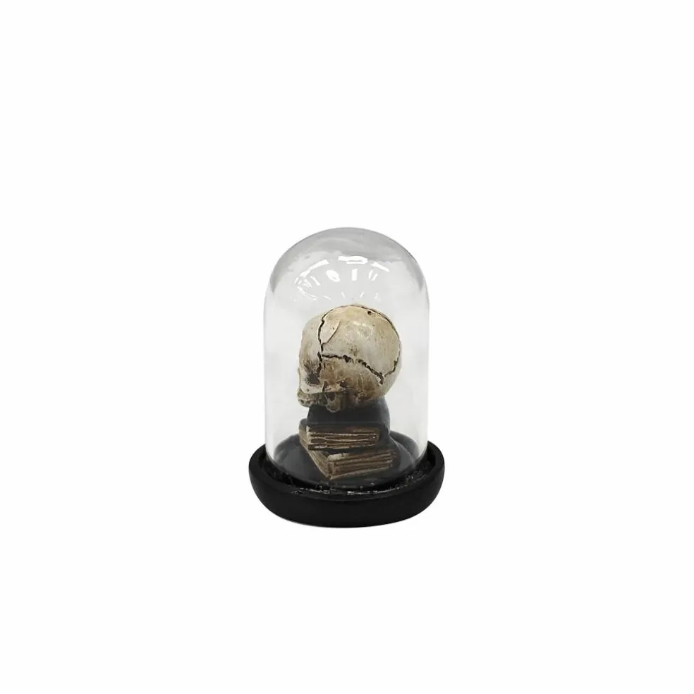Mini Skull & Books Cloche by Ashland®