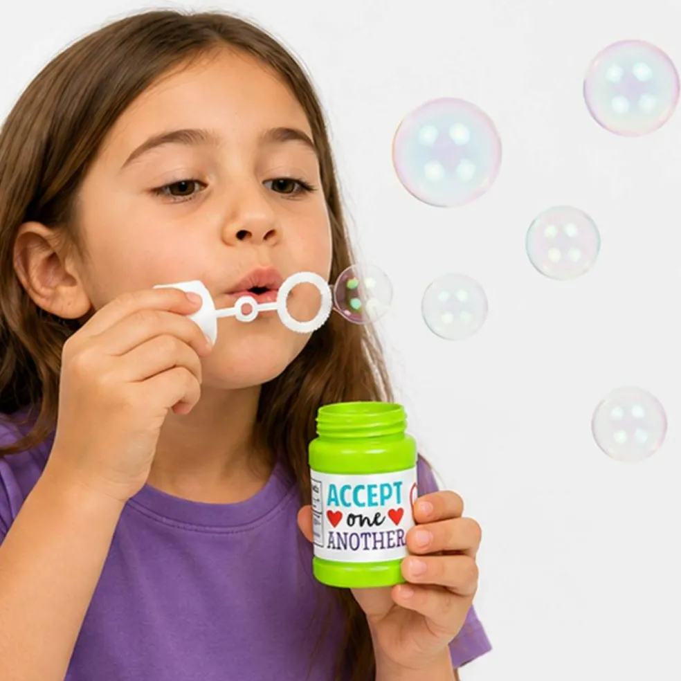 Mini Unity Diversity Bubble Bottles Party Favor 24 Pack