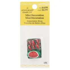 Mini Watermelon Slice Decoration by Ashland®