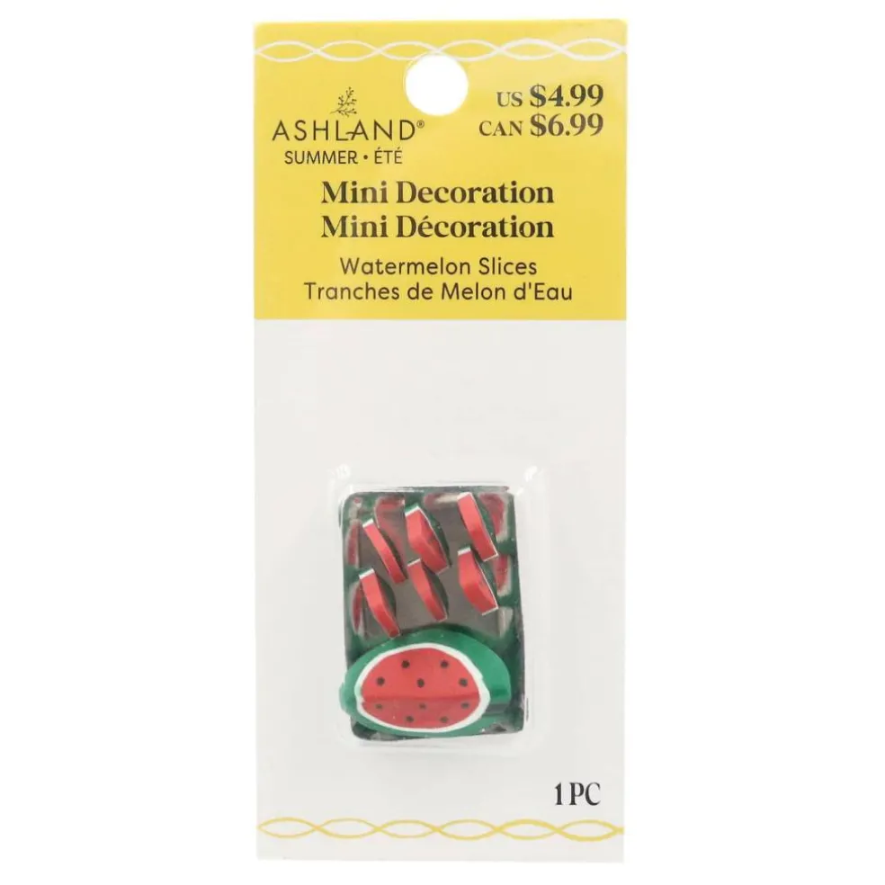Mini Watermelon Slice Decoration by Ashland®