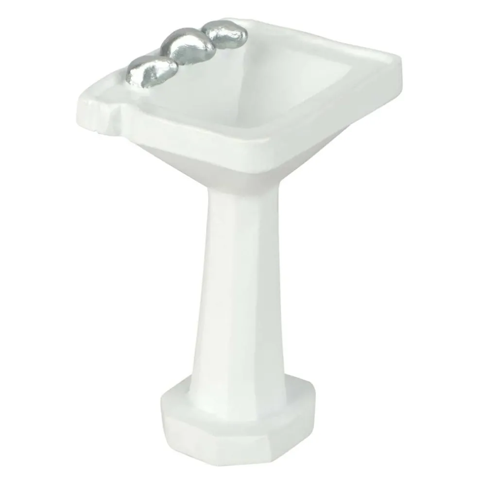 Mini White Bathroom Sink by Make Market®