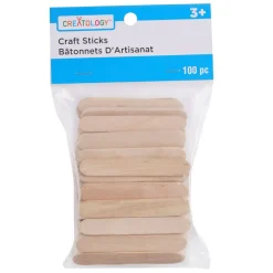 Mini Wood Craft Sticks by Creatology™
