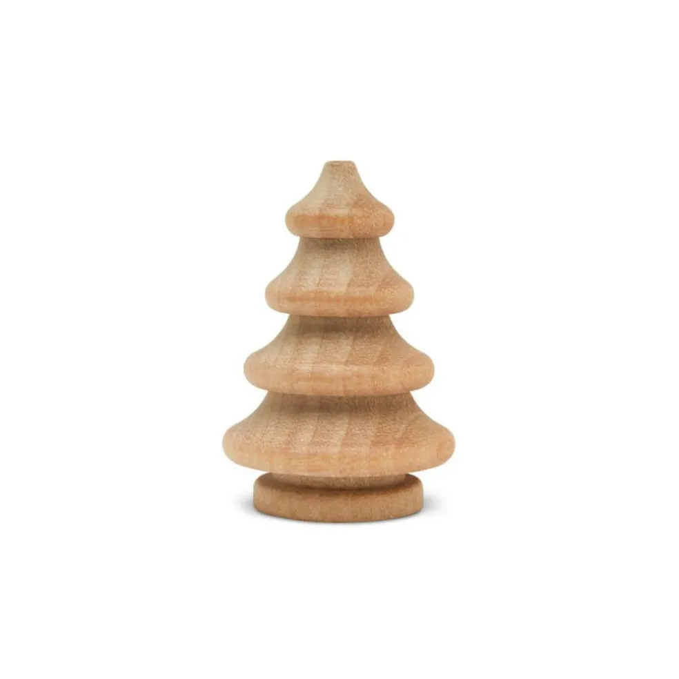 Mini Wooden Christmas Tree, Multiple Sizes Available, Peg People & Small World Play | Woodpeckers