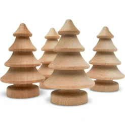 Mini Wooden Christmas Tree, Multiple Sizes Available, Peg People & Small World Play | Woodpeckers