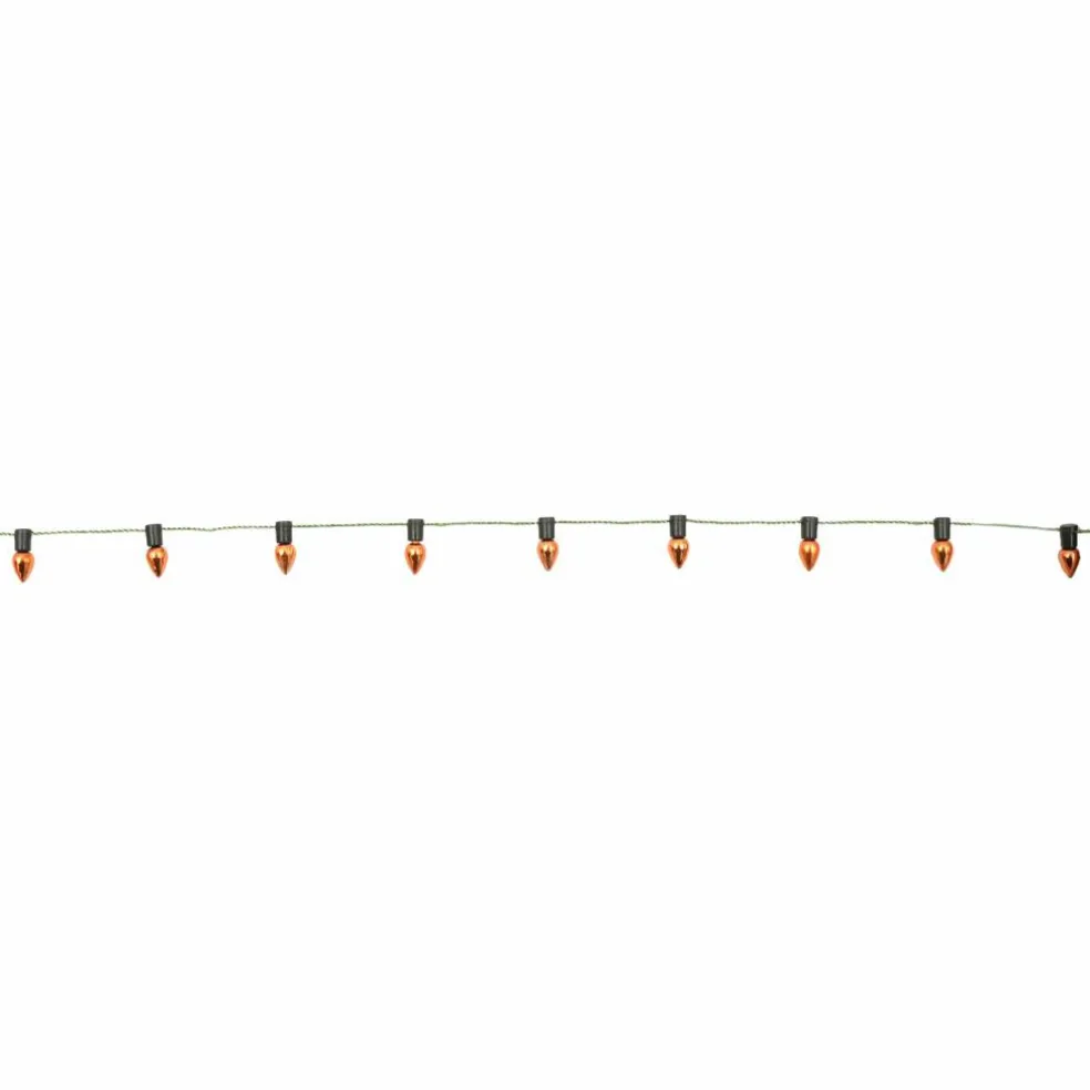 Mini 1yd. Orange Light Bulb Garland by Ashland®