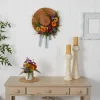 18" Mixed Flower Hat Wreath