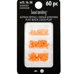 Mixed Round Flatback Austrian Crystals, 60ct. by Bead Landing™