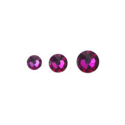 Mixed Round Flatback Austrian Crystals, 60ct. by Bead Landing™