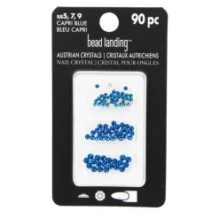 Mixed Round Flatback Austrian Crystals, 90ct. by Bead Landing™