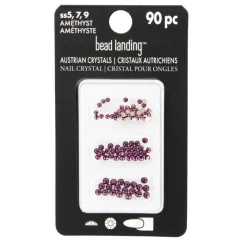 Mixed Round Flatback Austrian Crystals, 90ct. by Bead Landing™