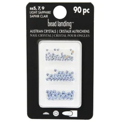 Mixed Round Flatback Austrian Crystals, 90ct. by Bead Landing™