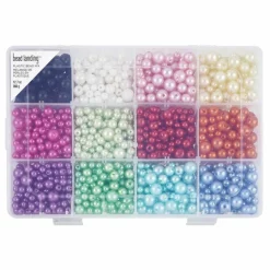 Mixed Round Pearl Beads by Bead Landing™