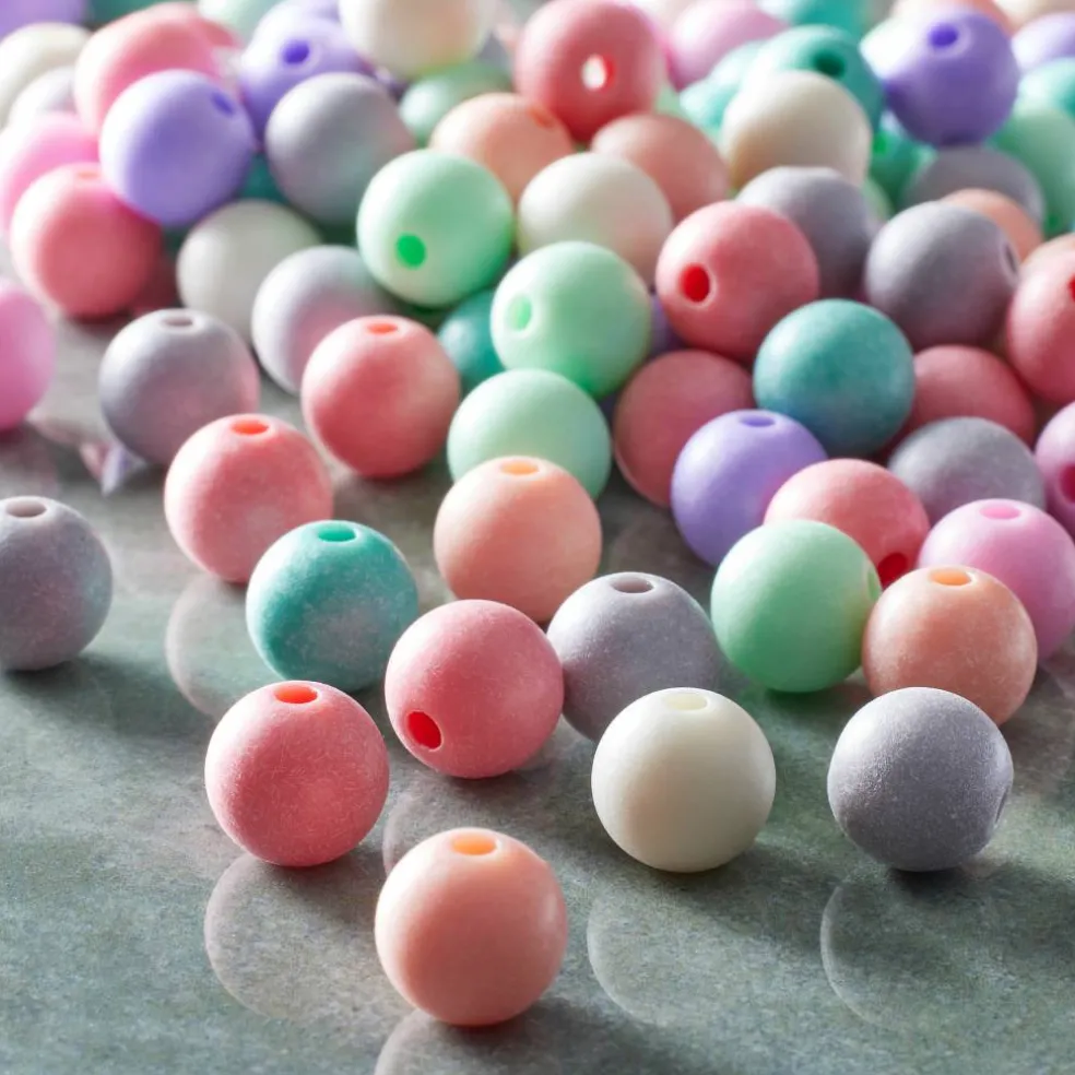 Mixed Sand Craft Beads, 10mm by Bead Landing™