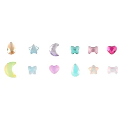 Mixed Shapes Glass Flatback Rhinestones by Bead Landing™