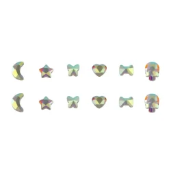 Mixed Shapes Glass Flatback Rhinestones by Bead Landing™