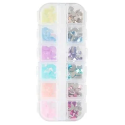 Mixed Shapes Glass Flatback Rhinestones by Bead Landing™