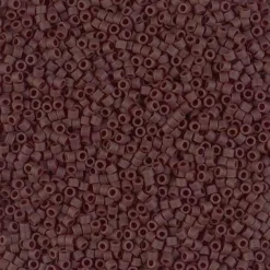Miyuki Delica Bead Size 11/0, DB1910, Matte Opaque Espresso, 5 grams