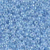 Miyuki 8 Round Seed Bead, 8-524, Sky Blue Ceylon, 10 grams
