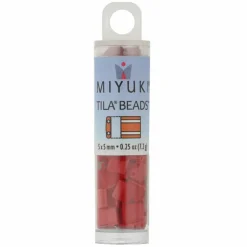 Miyuki® Tila® 5mm 2-Hole Square Glass Seed Beads