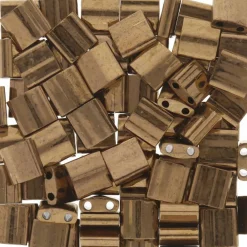 Miyuki® Tila® 5mm 2-Hole Square Glass Seed Beads