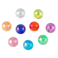 7.5mm Bright Pastel Round Plastic Beads, 250ct. by Bead Landing™