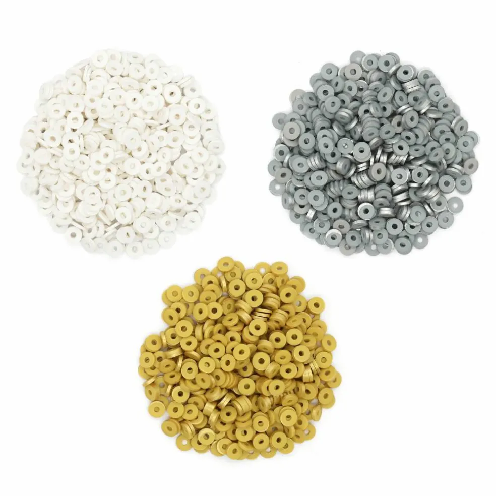 5.8mm Clay Heishi Bead Mix by Bead Landing™