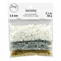 5.8mm Clay Heishi Bead Mix by Bead Landing™