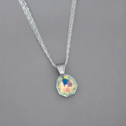 16mm Crystal AB Majestic Austrian Crystal Pendant by Bead Landing™
